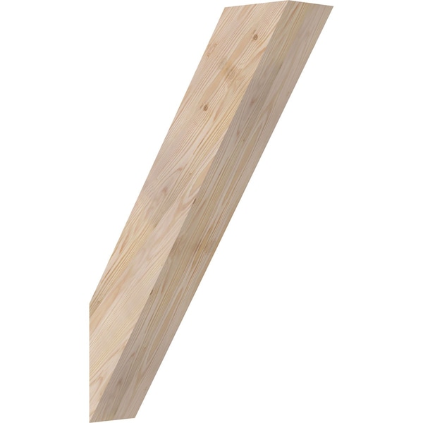 Ekena Millwork 5 1/2"W x 22"D x 34"H Traditional Smooth Knee Brace, Douglas Fir BRC06X22X34TRA00SDF - main